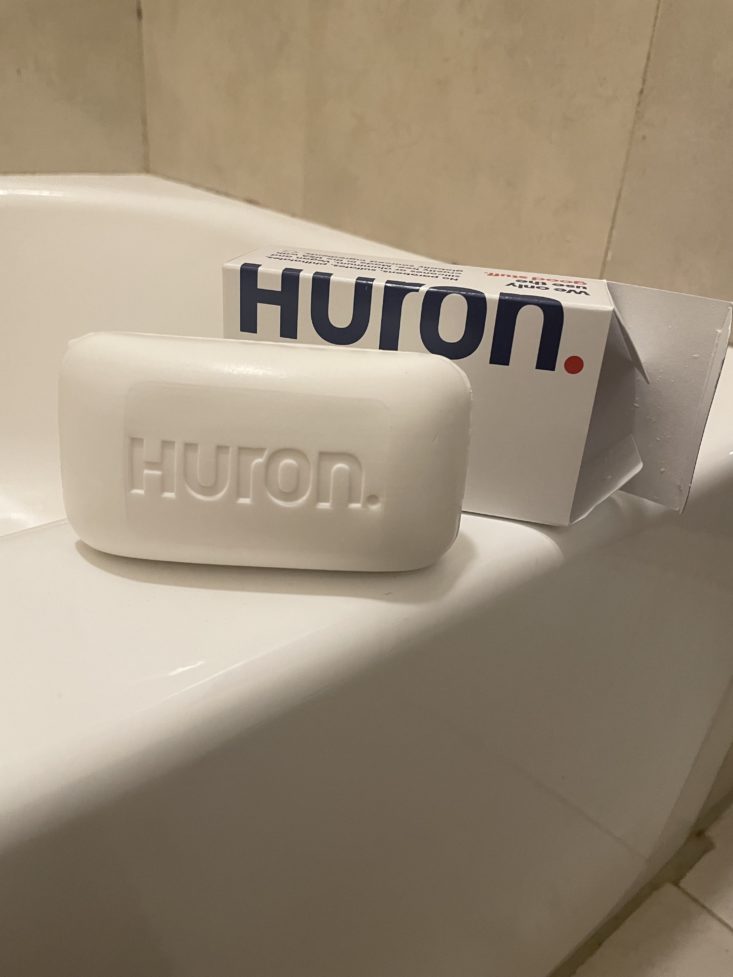 huron first impressions soap bar