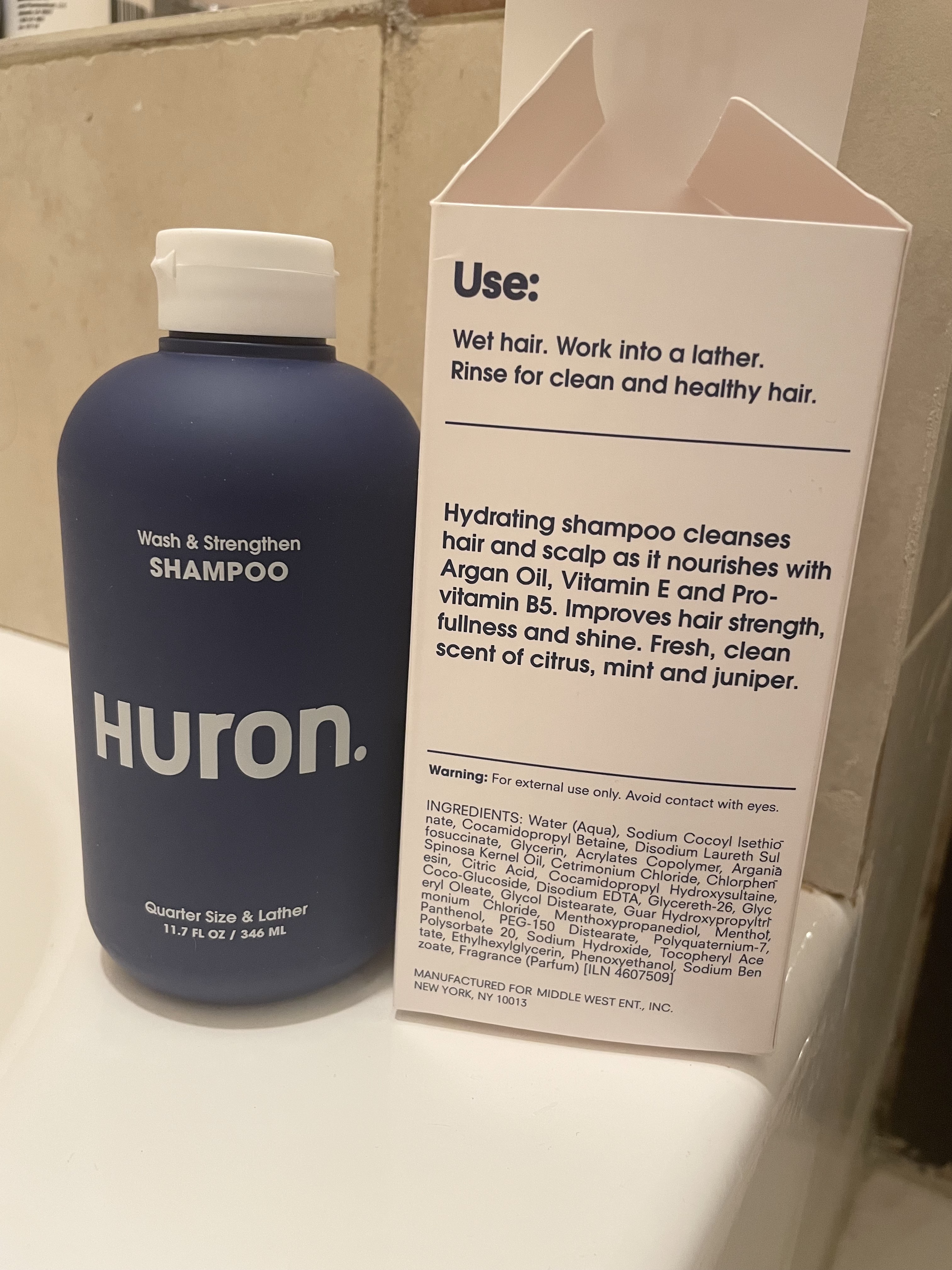 huron first impressions shampoo