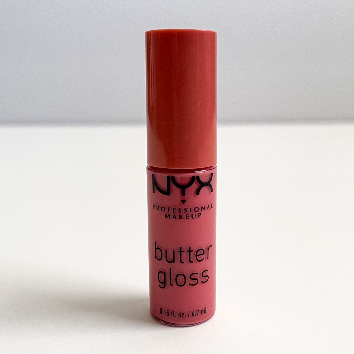pink tube of lip gloss