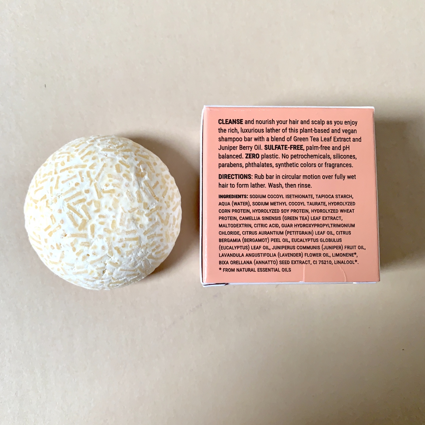 shampoo bar soap