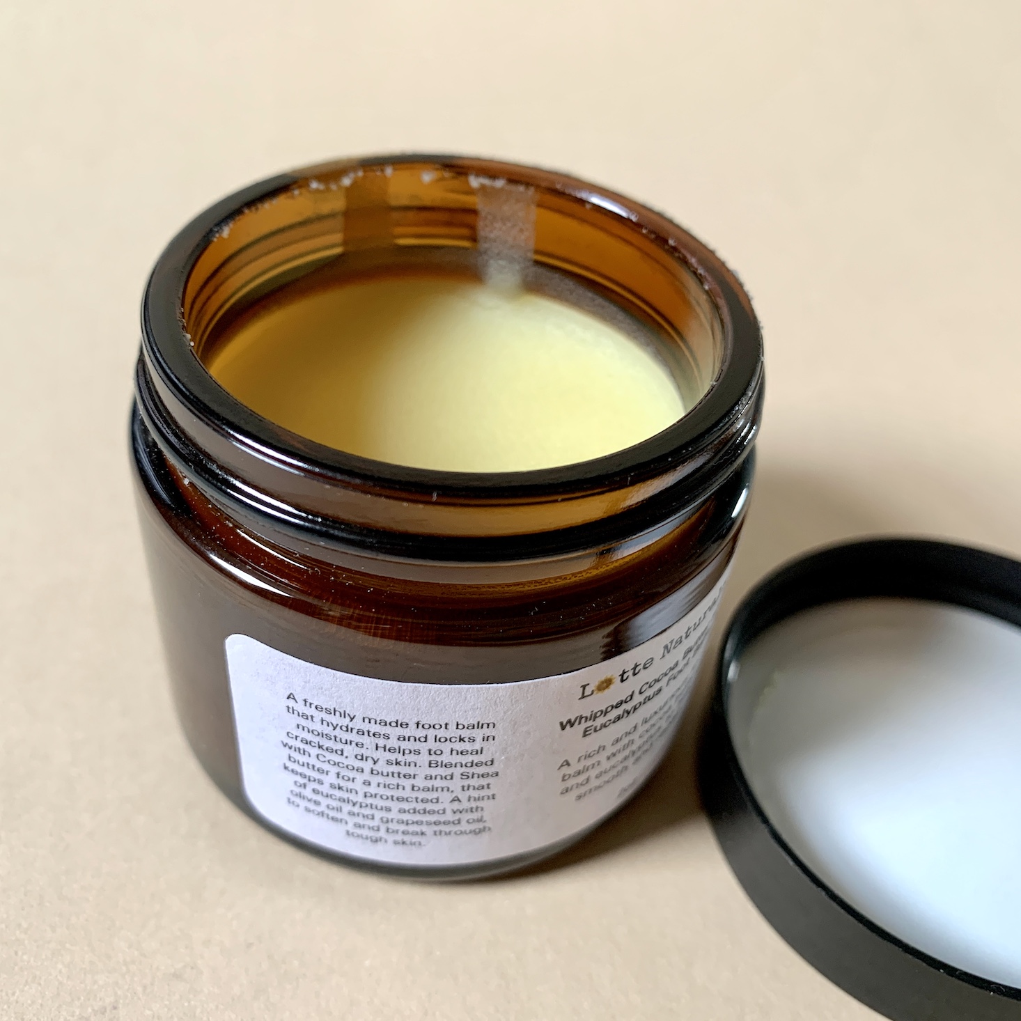 lotte jar of foot balm