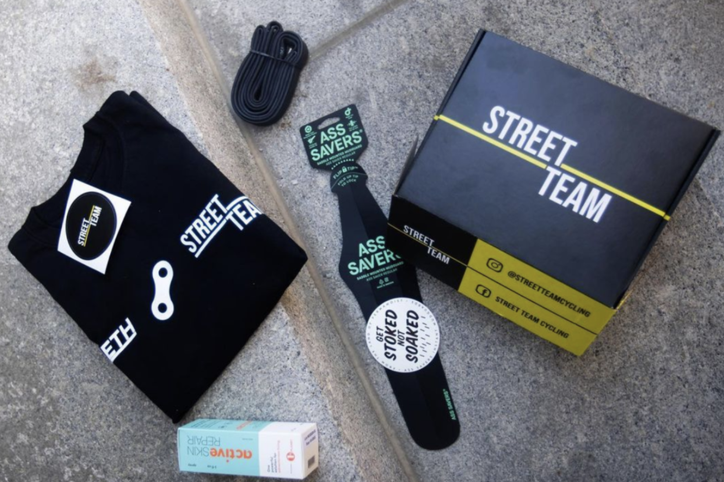best fitness box. for the new year street team cycling box