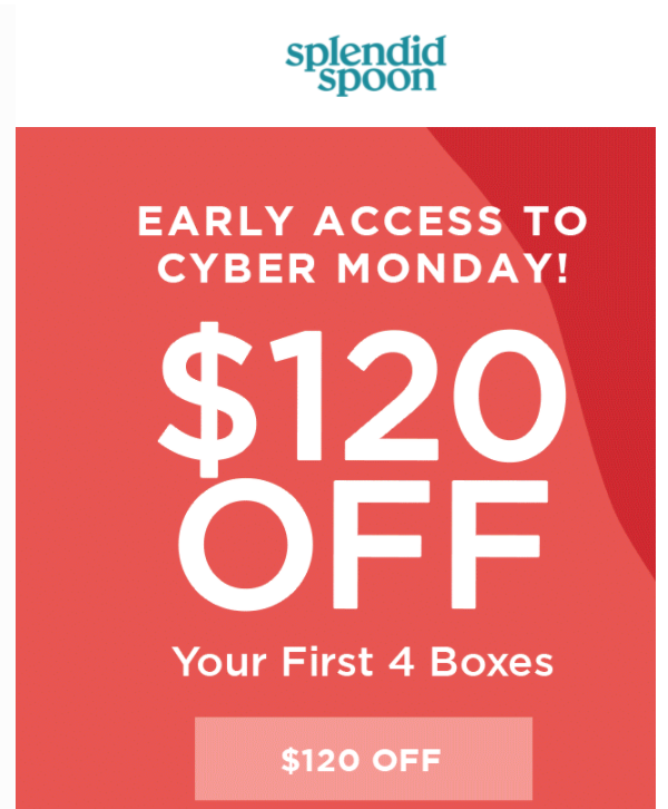 ENDING TONIGHT: Splendid Spoon Early Cyber Monday 2021 Deal: Save Up $120 Off First 4 Boxes