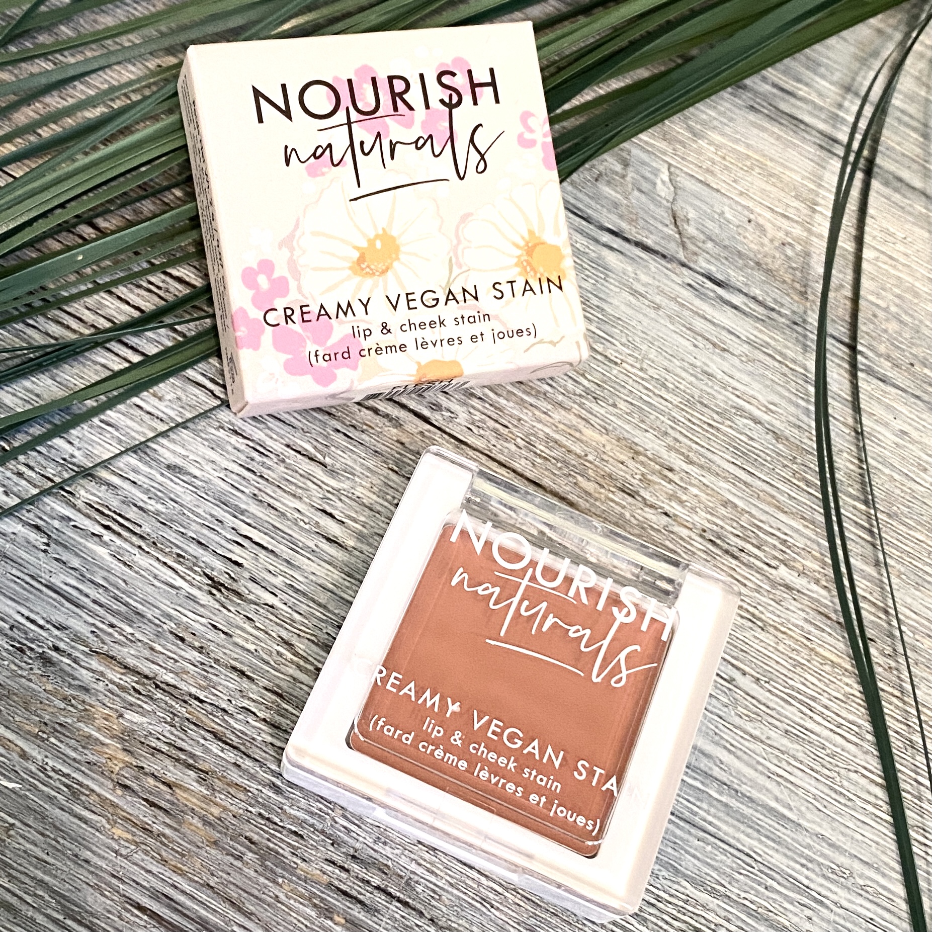 Front of Nourish Naturals Creamy Vegan Stain in 