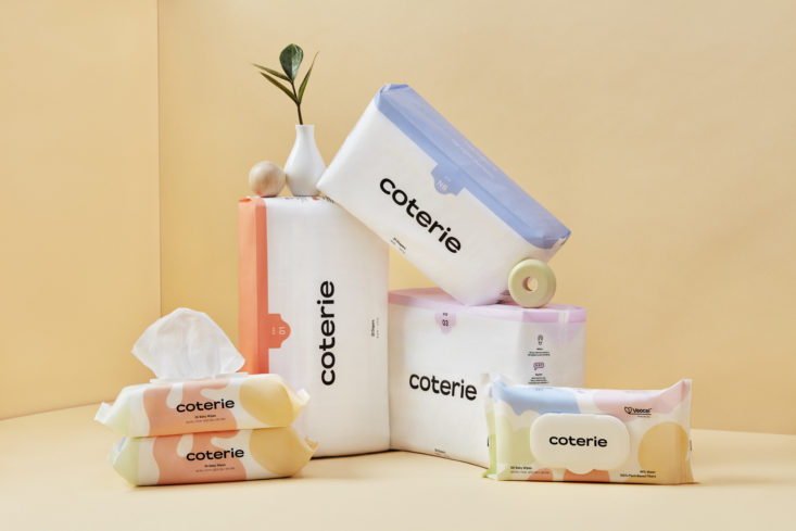 coterie diapers and wipes