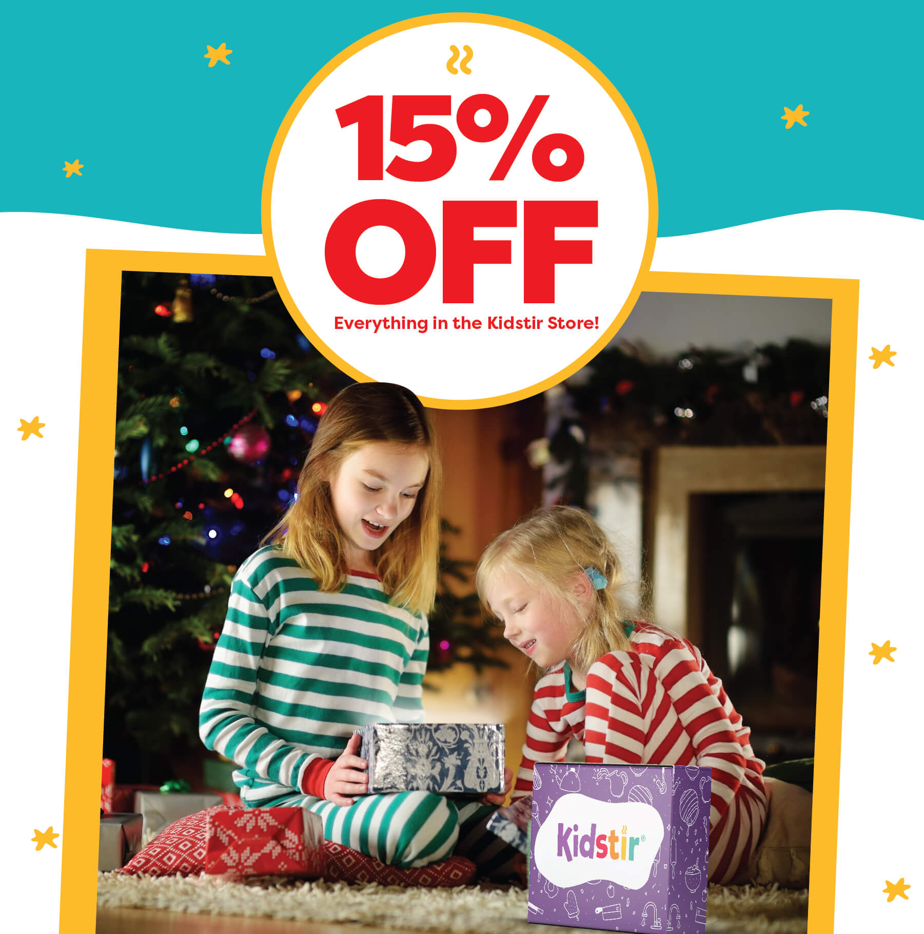 Kidstir Cyber Monday 2021 Deal: Take 15% Off Sitewide – Today Only!