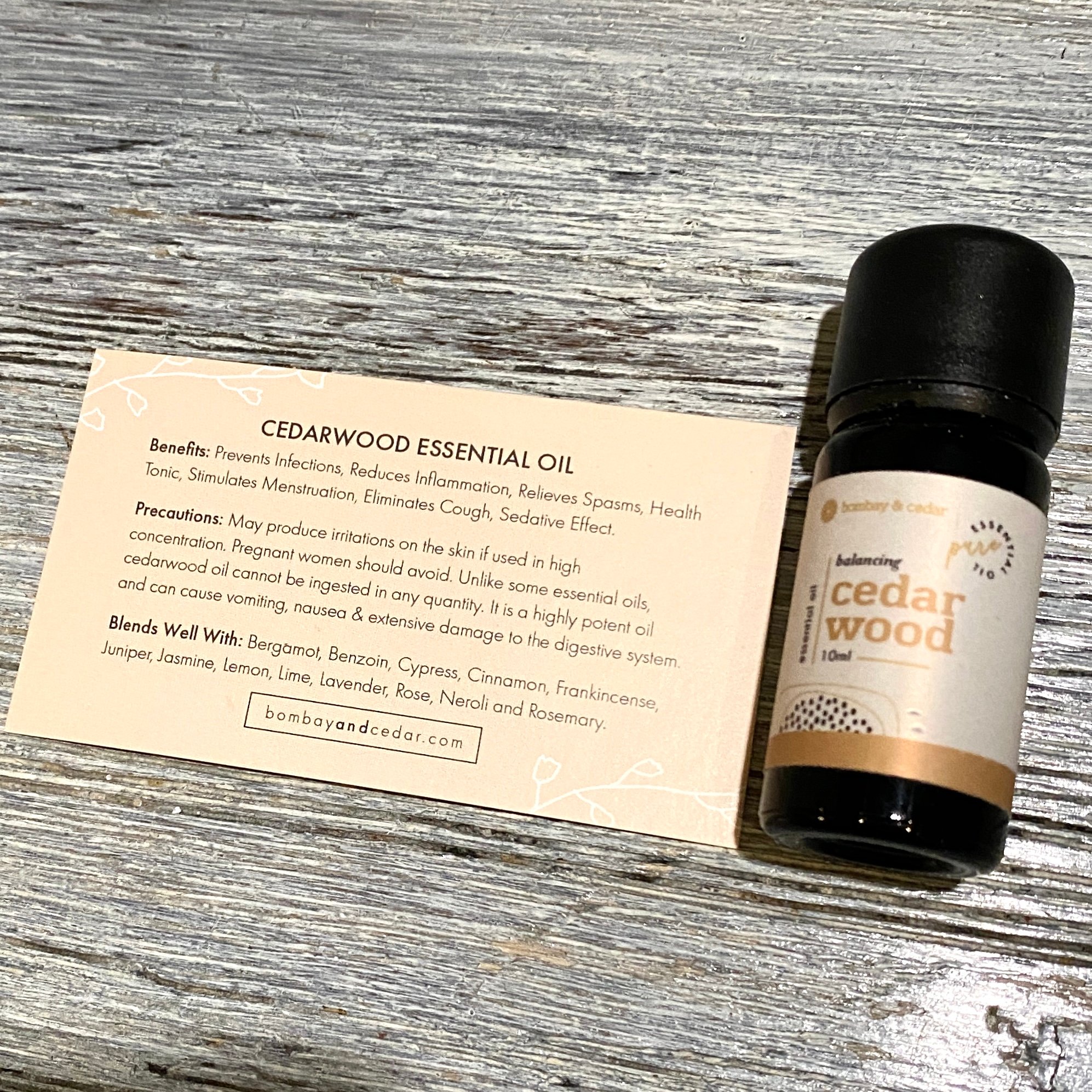 Bombay and Cedar Cedarwood Essential Oil for Bombay and Cedar Lifestyle Box September 2021