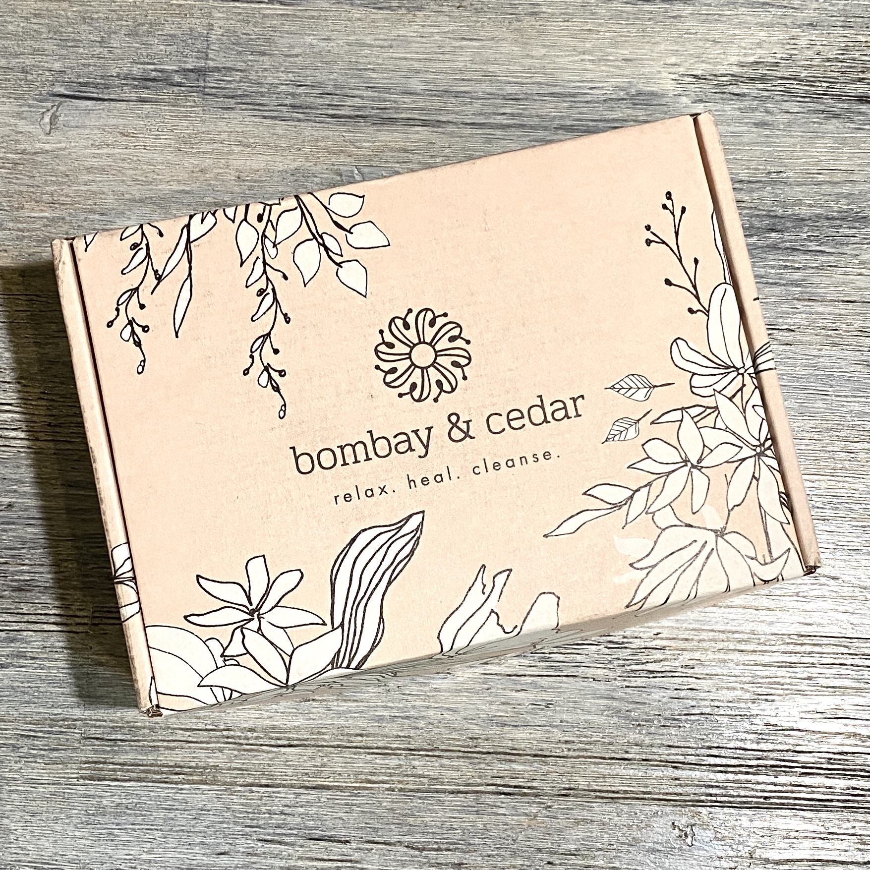 Box for Bombay and Cedar The Beauty Box October 2021