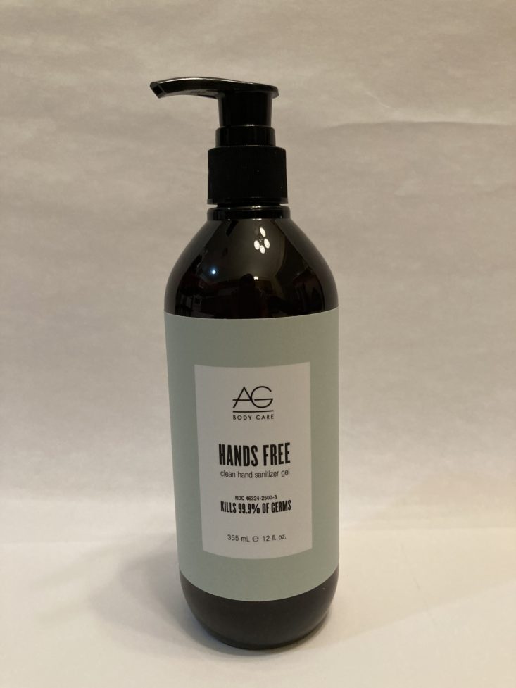 AG Hair 'Hands Free' clean hand sanitizer gel