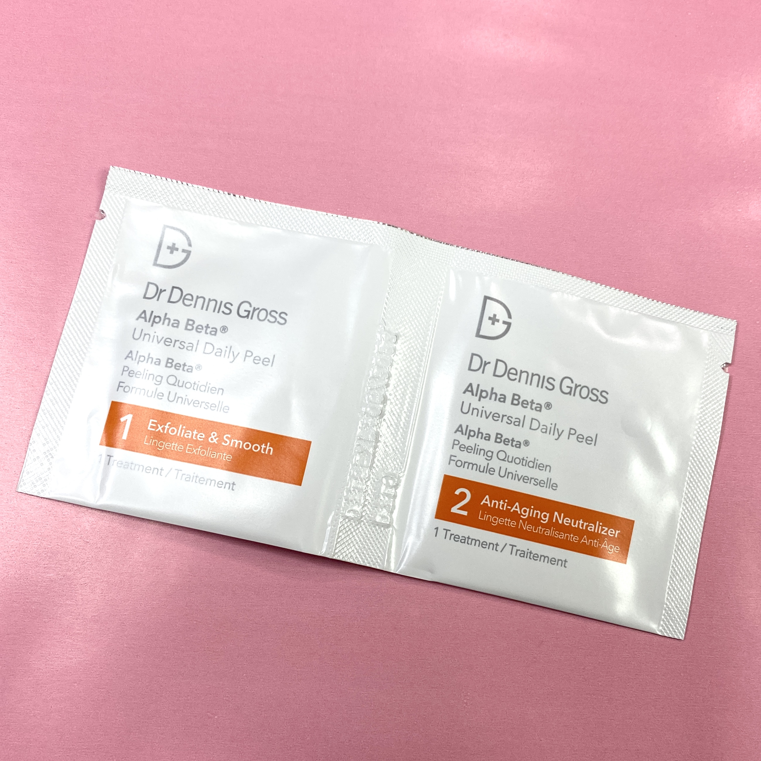 Front of Dr. Dennis Gross Alpha Beta Universal Daily Peel for InStyle x Astrology Zone - The Cosmic Collection - Water