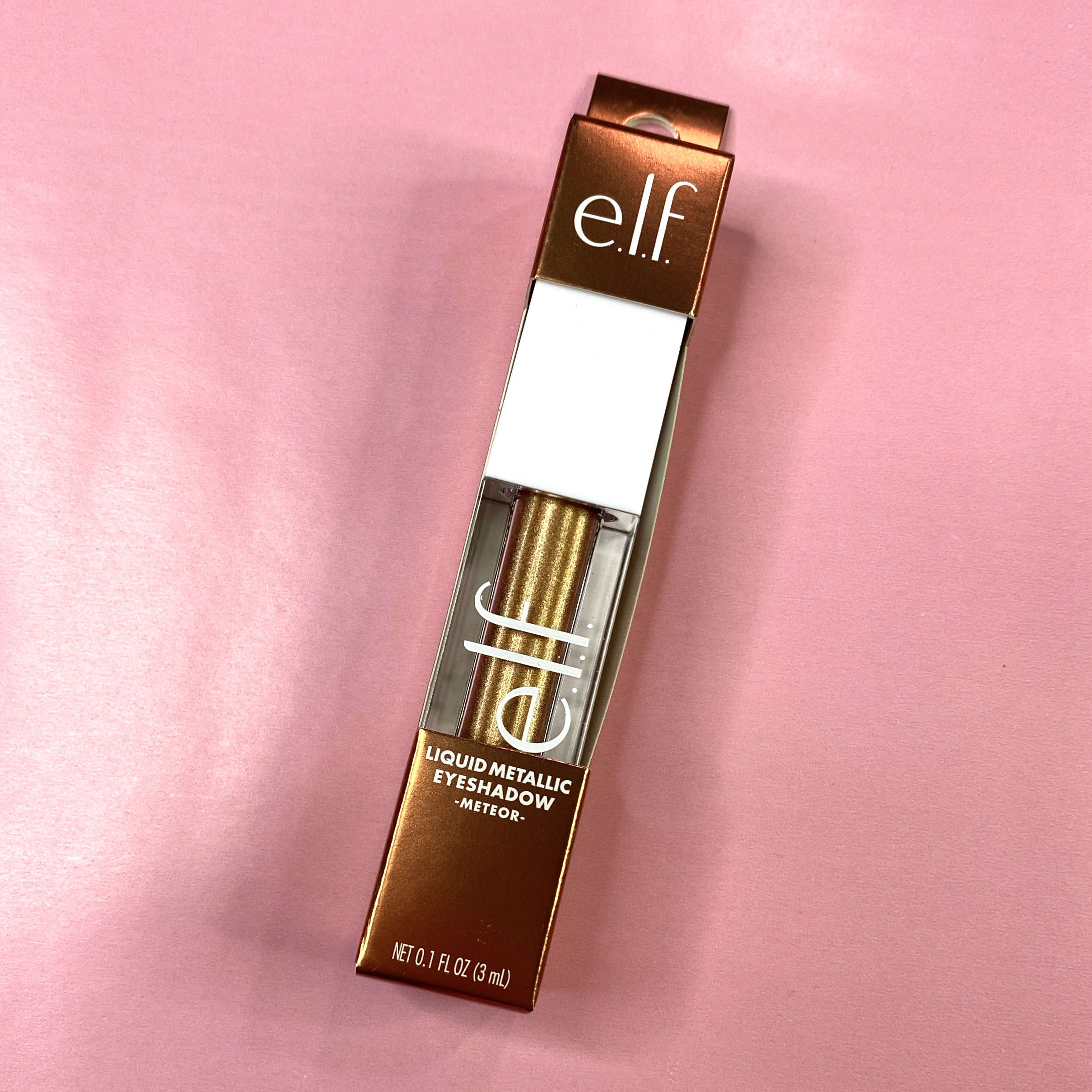 Front of ELF Cosmetics Liquid Metallic Eyeshadow in Meteor for InStyle x Astrology Zone - The Cosmic Collection - Water