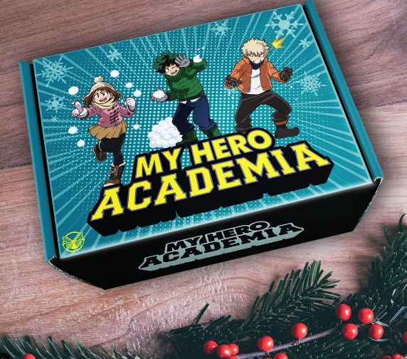 CultureFly Anime My Hero Academia December 2021 ‘Holiday Heroes’ Box : Spoilers