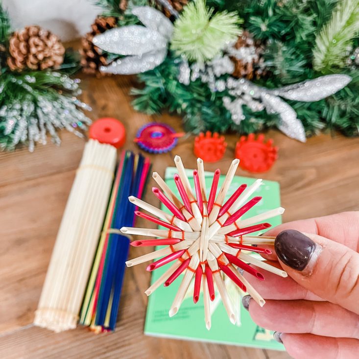 German straw ornament kit