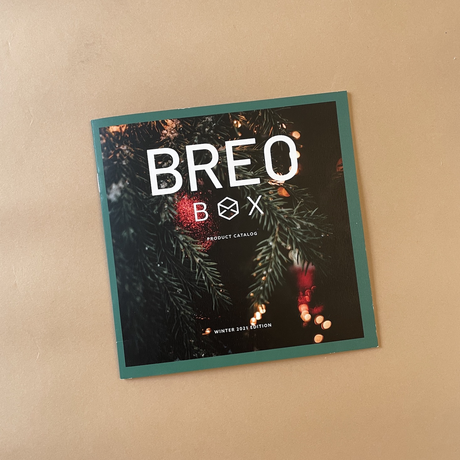 Pamphlet from BREO BOX Winter 2021