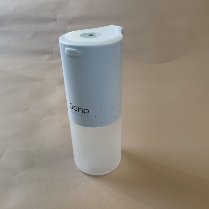 Sohp soap dispenser from BREO BOX Winter 2021