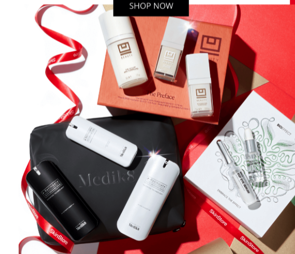 SkinStore Winter Holiday 2021 Sale: Last Chance to Get Up To 75% Off + FREE Gift If You Spend $130!