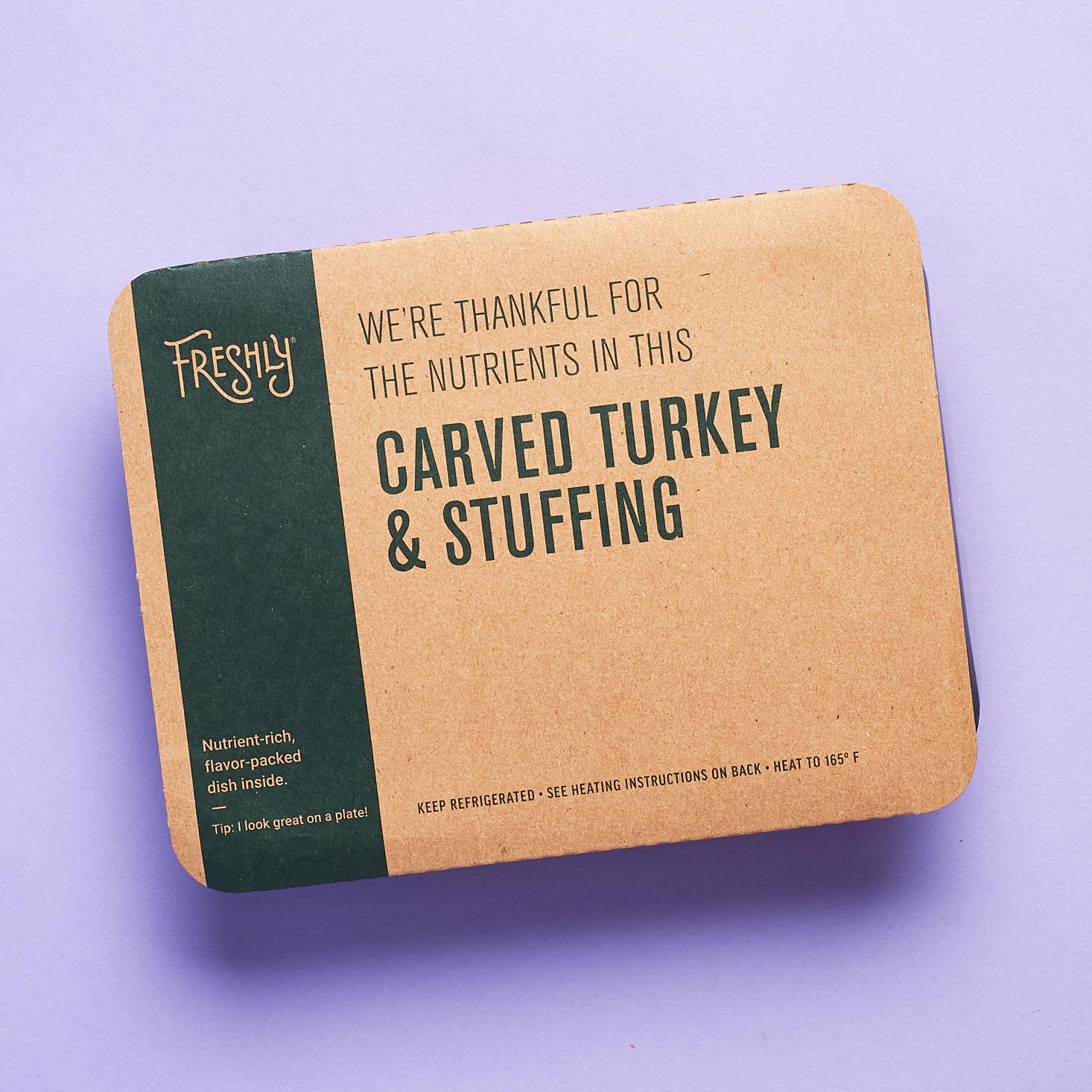 freshly meal carved turkey and stuffing