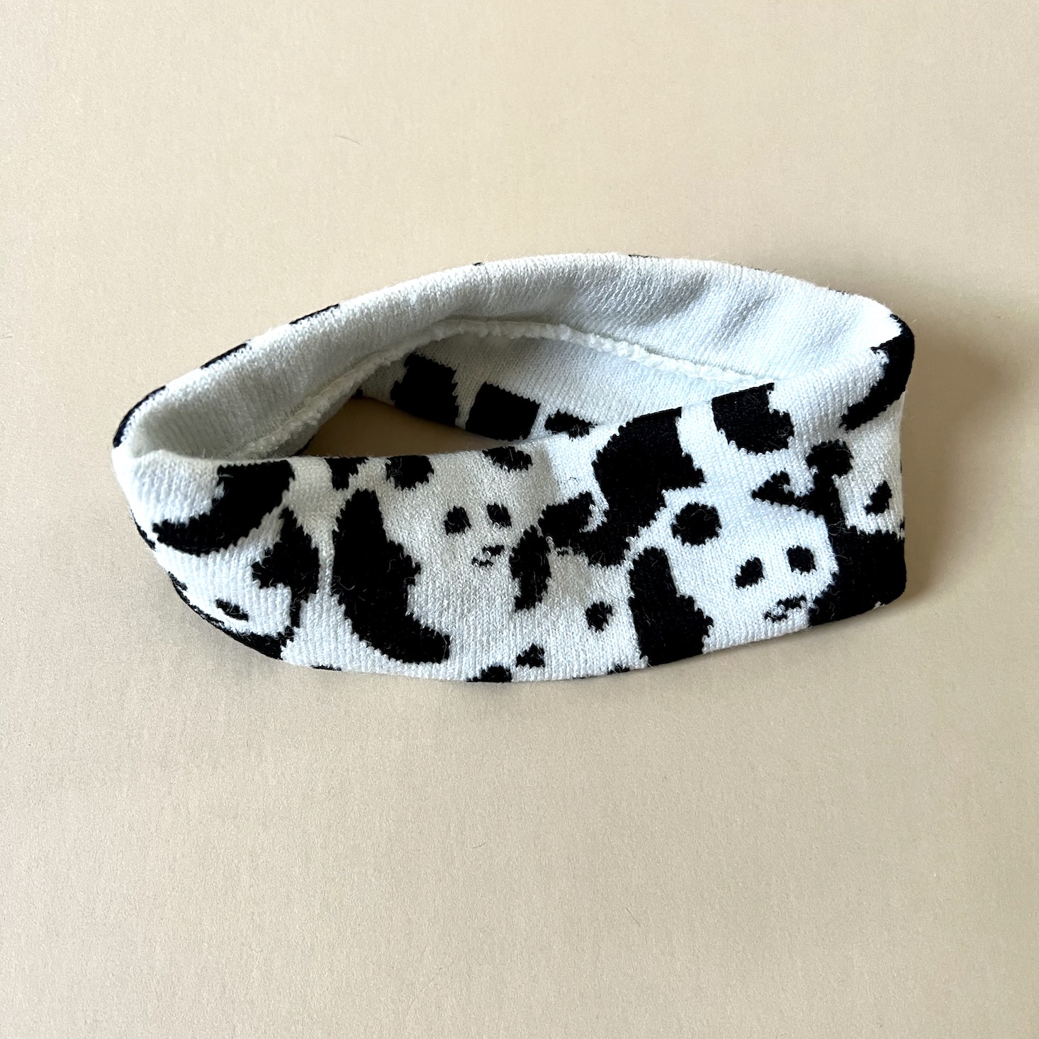 headband with pandas