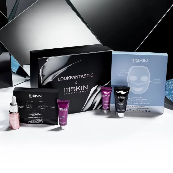 Full Contents for Look Fantastic x 111 Skin Limited Edition Beauty Box