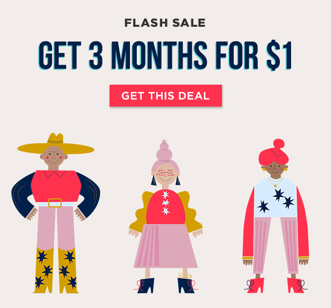 Creative Bug Flash Sale EXTENDED – Get Three Months For Just $1!