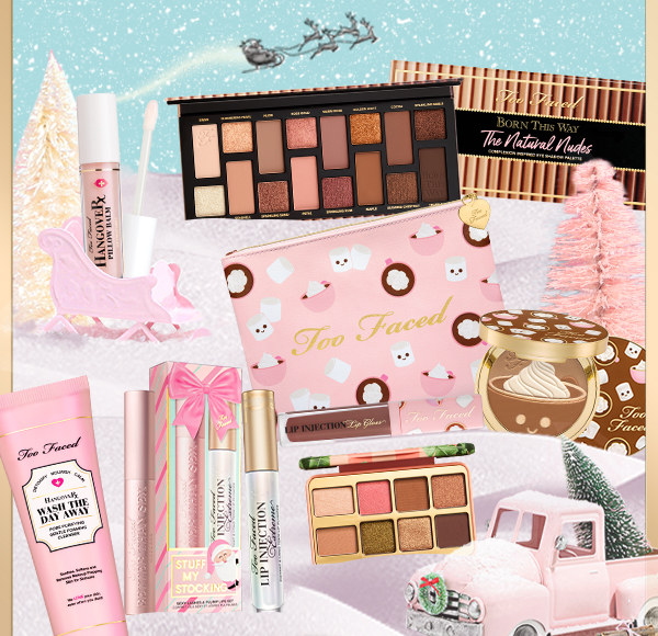 Too Faced Makeup Holiday 2021 Deal: Free Diamond Bag & Deluxe Samples + Free Shipping On $50+ Orders