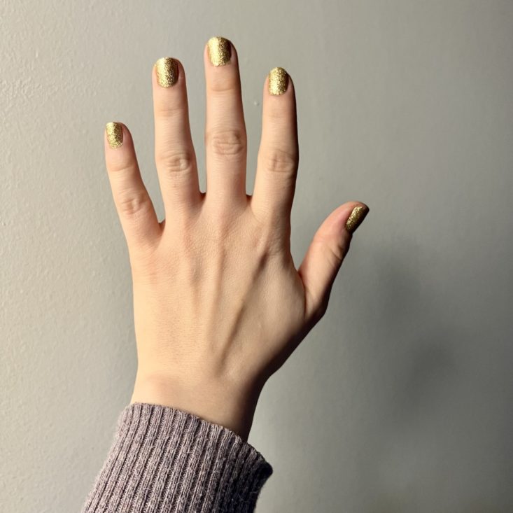 nail appliques hand photo