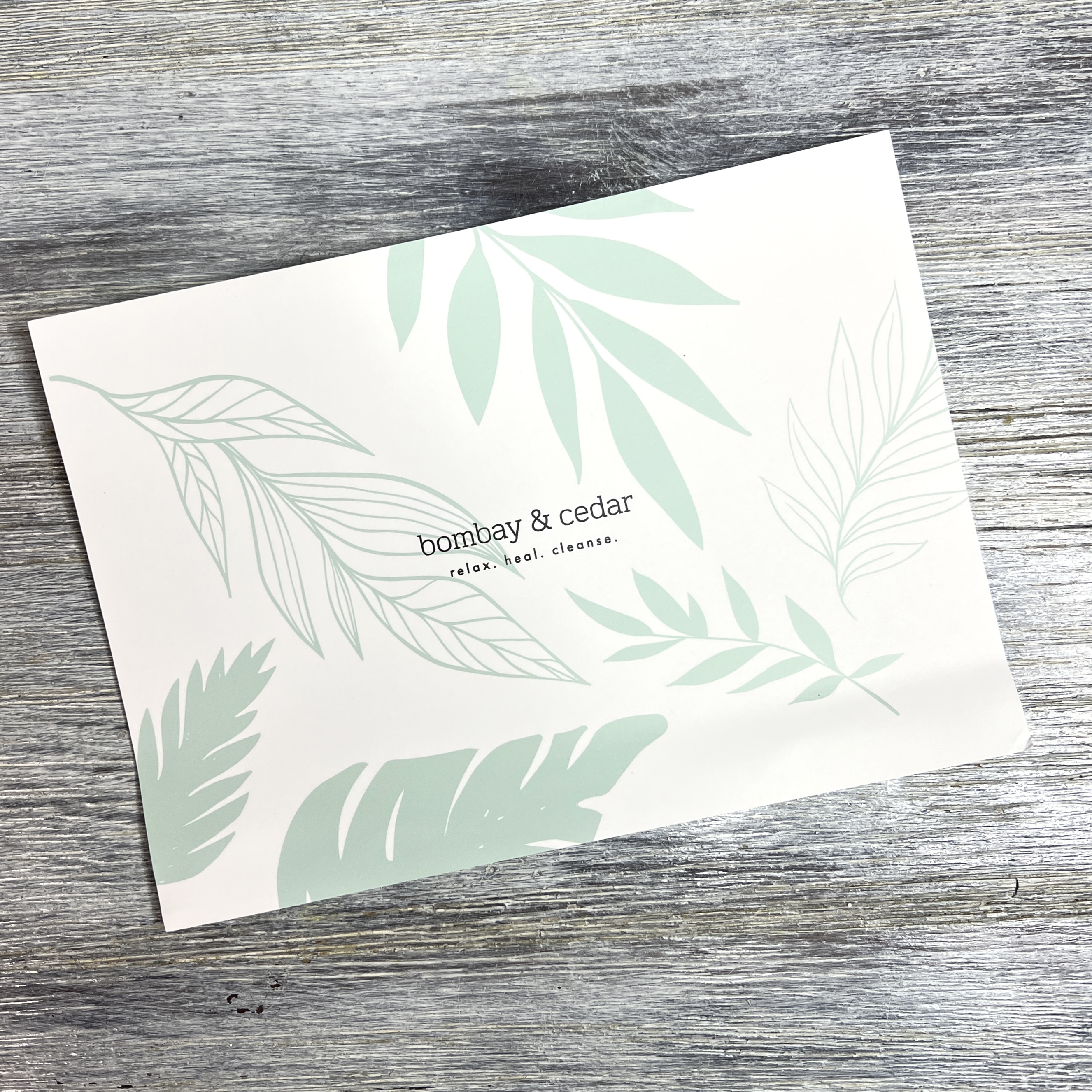 Front of Card for Bombay and Cedar Lifestyle Box October 2021