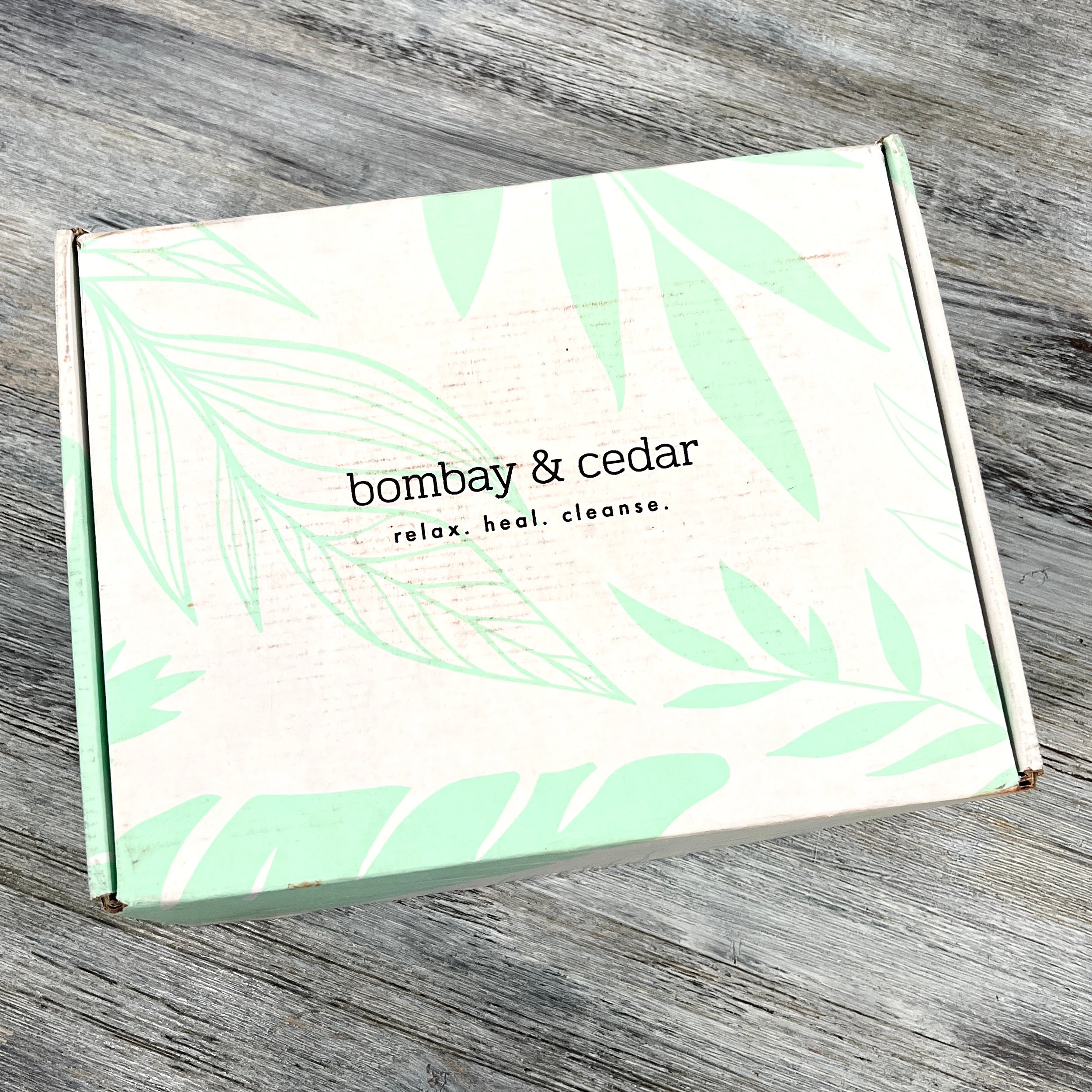 Box for Bombay and Cedar December 2021 Lifestyle Box