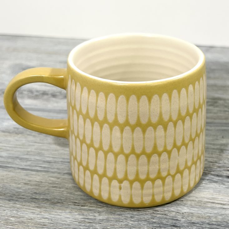 Danica Now Designs Artisan Mug for Bombay and Cedar December 2021 Lifestyle Box