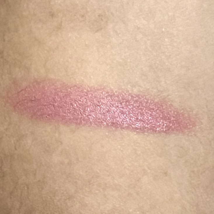 Swatch of Nourish Naturals Lip and Cheek Stain in Nude Rose for Nourish Beauty Box February 2022