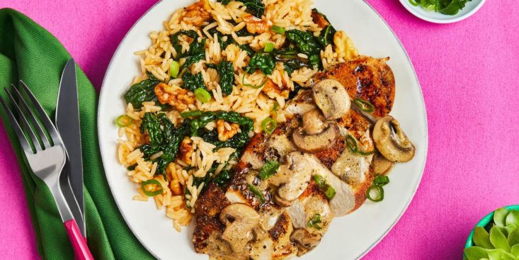 chicken-with-creamy-mushroom-sauce-green chef
