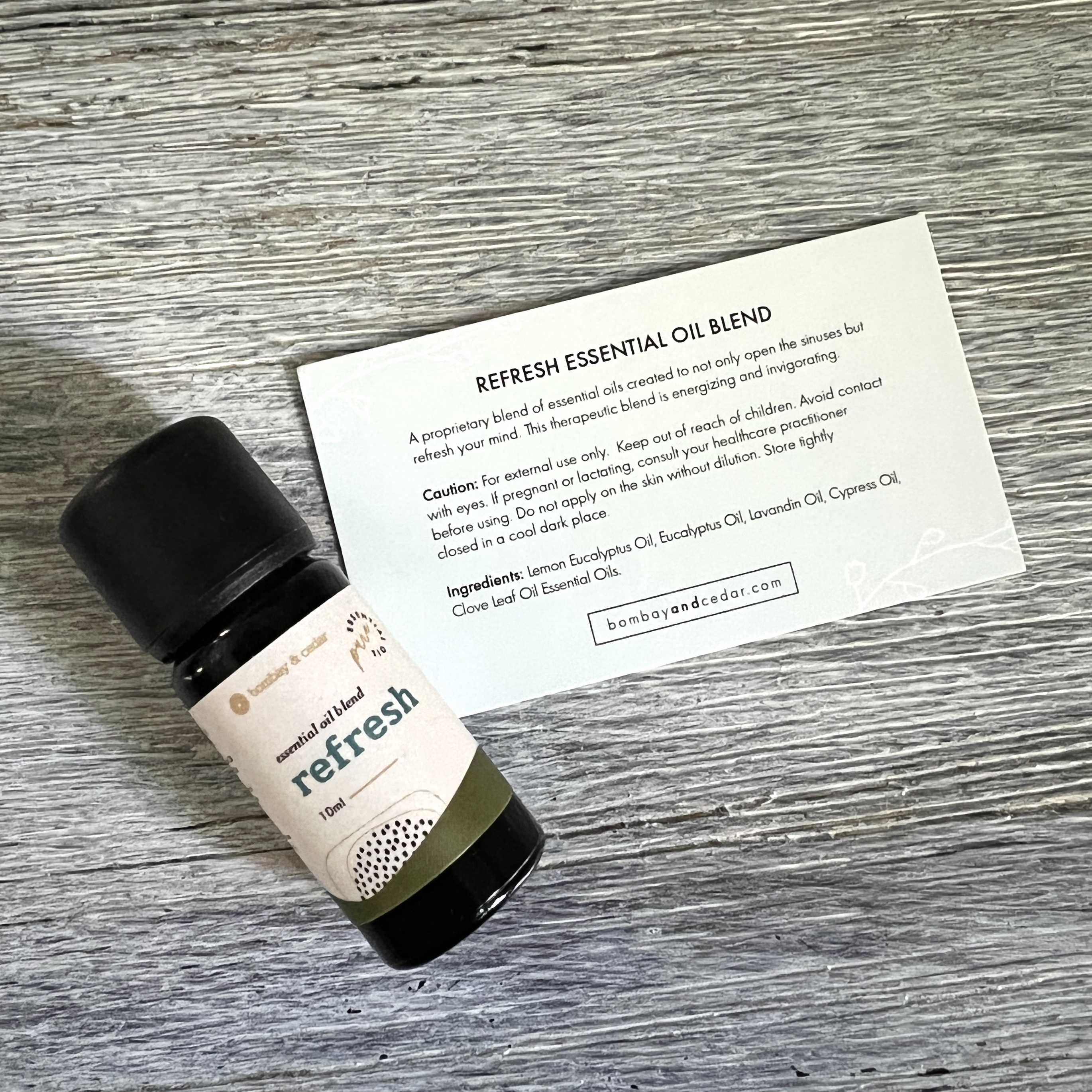 Bombay and Cedar Refresh Essential Oil Blend for Bombay and Cedar Lifestyle Box November 2021