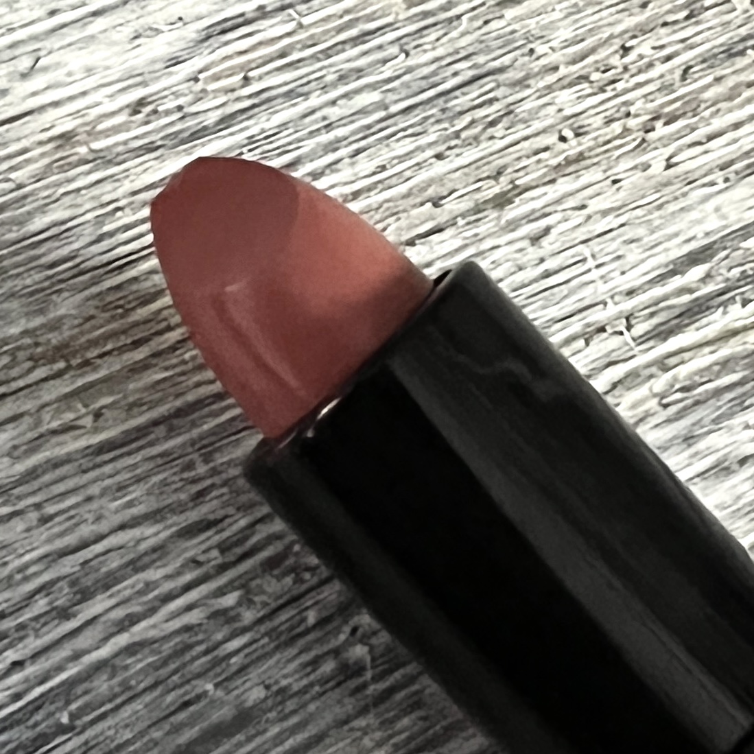 Closeup of Laritzy Cream Lipstick in Wafer for Bombay and Cedar Lifestyle Box November 2021