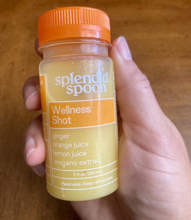 Splendid Spoon wellness blend shot