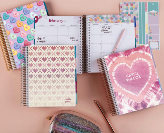 Erin Condren Sale: New Palentine’s Day Collection + 15% Off When You Buy 4+ Accessories