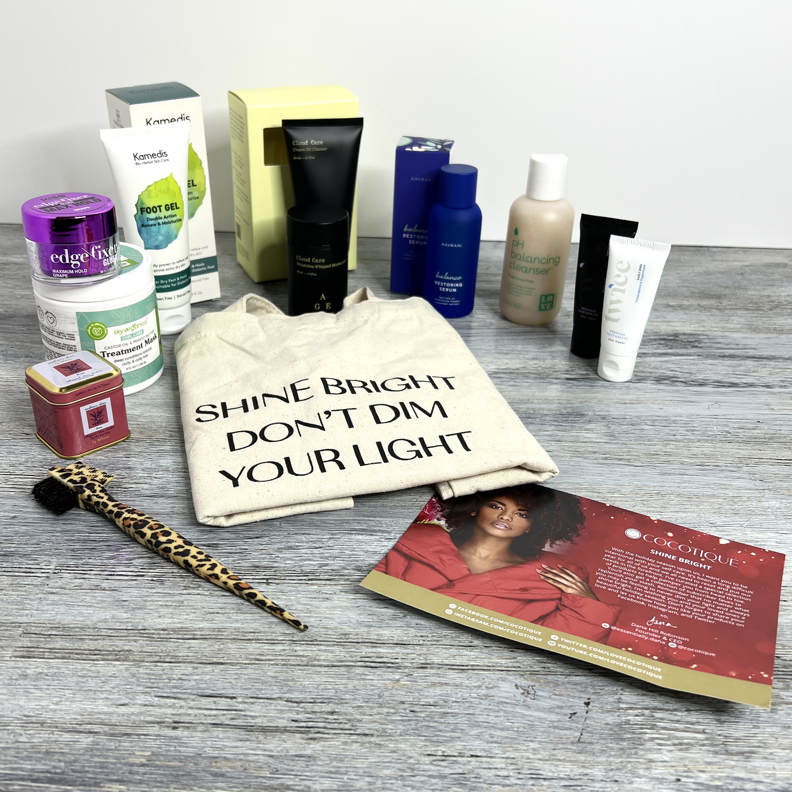  COCOTIQUE - Beauty & Self-Care Subscription Box for Skincare,  Body Care, and Curly/Textured Hair Care : Everything Else