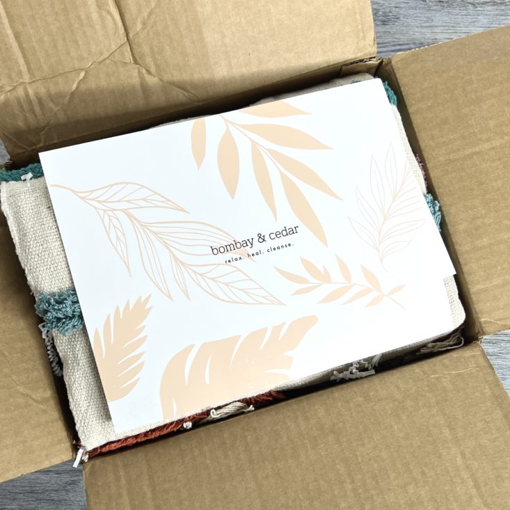 Open Box for Bombay and Cedar Lifestyle Box Fall 2021