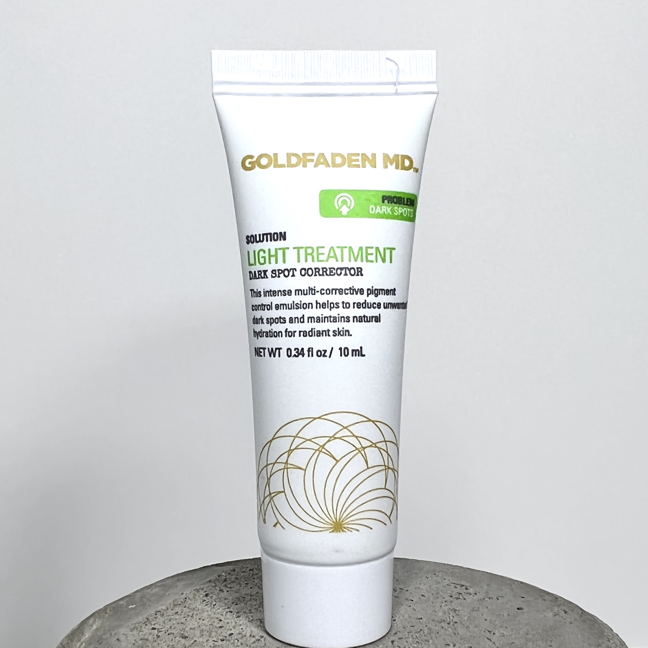 Front of Goldfaden MD Light Treatment Dark Spot Corrector for Ipsy Glam Bag January 2022