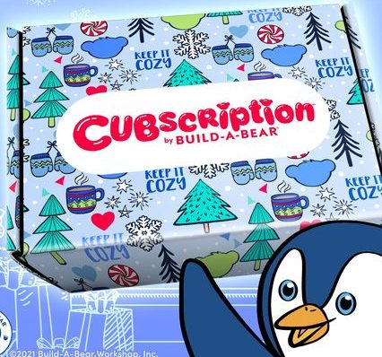 Cubscription by Build-A-Bear Winter 2022 Spoiler#1 and Spoiler #2