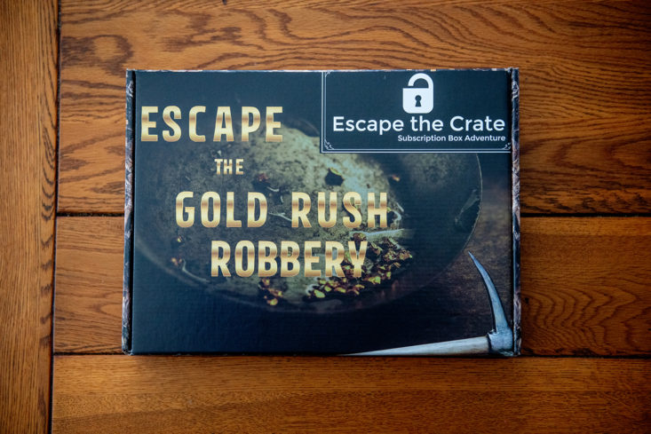 escape the crate gold rush robbery box