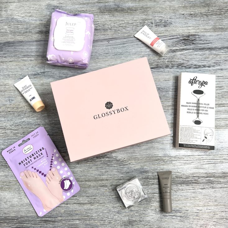 Full Contents for Glossybox January 2022