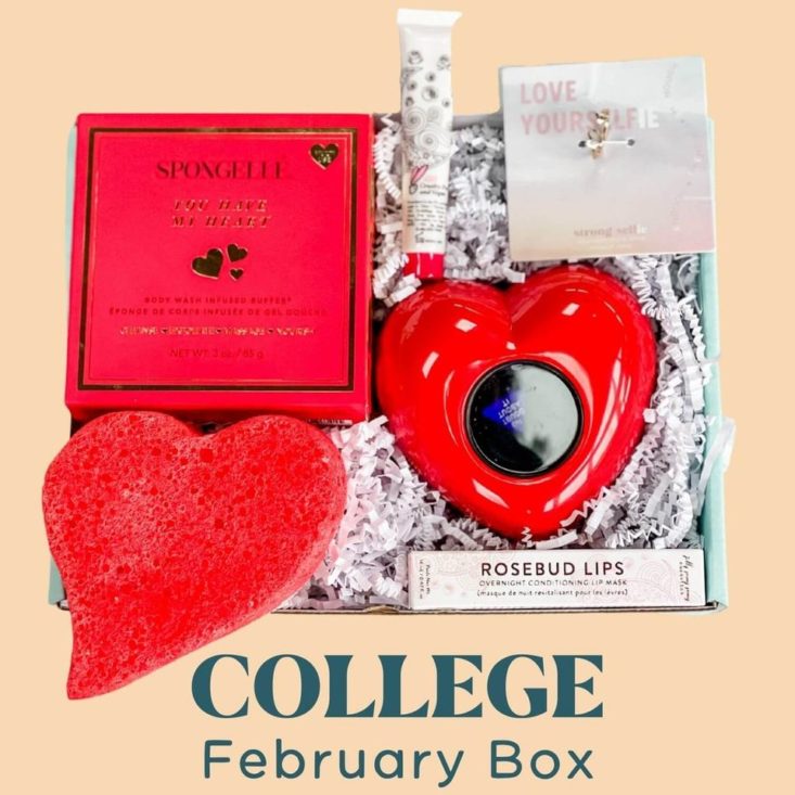 strong selfie college box february 2022