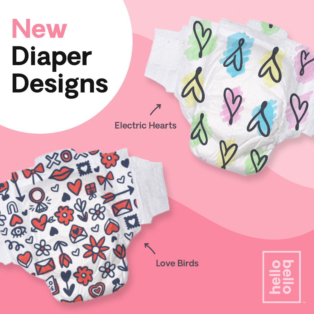 Hello Bello V-Day Design Sale: Take 15% Off New Diaper Design Bundles