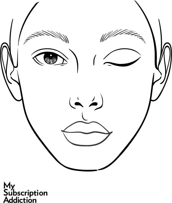 Face Charts for Your Makeup