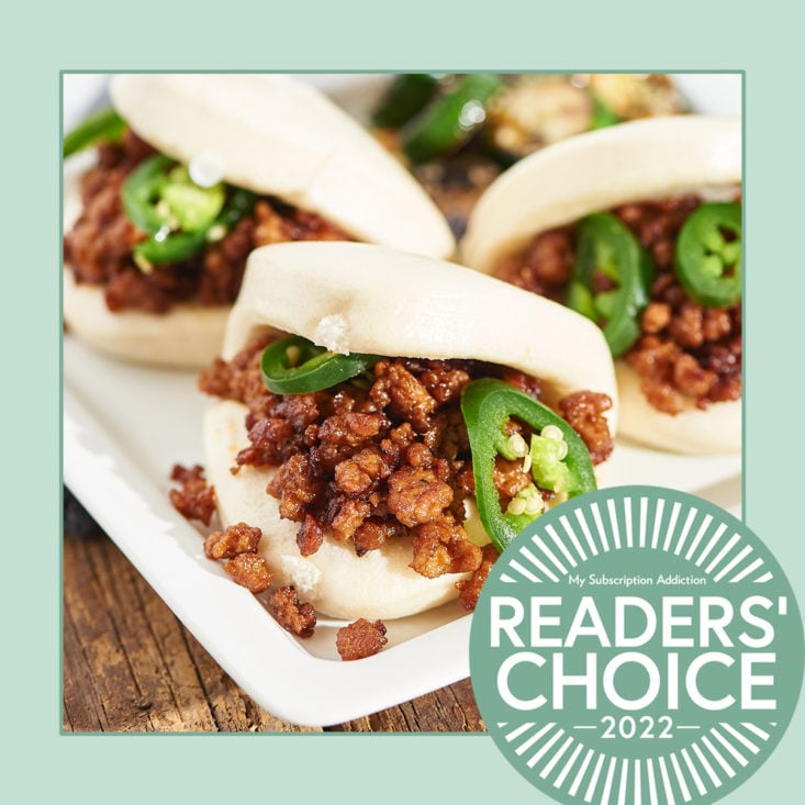 HelloFresh food example, winner of the best meal kit subscription category.