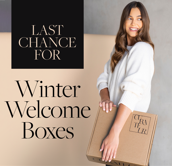 CURATEUR Coupon: Last Chance To Get Your Winter Welcome Boxes For $39.99 Only!