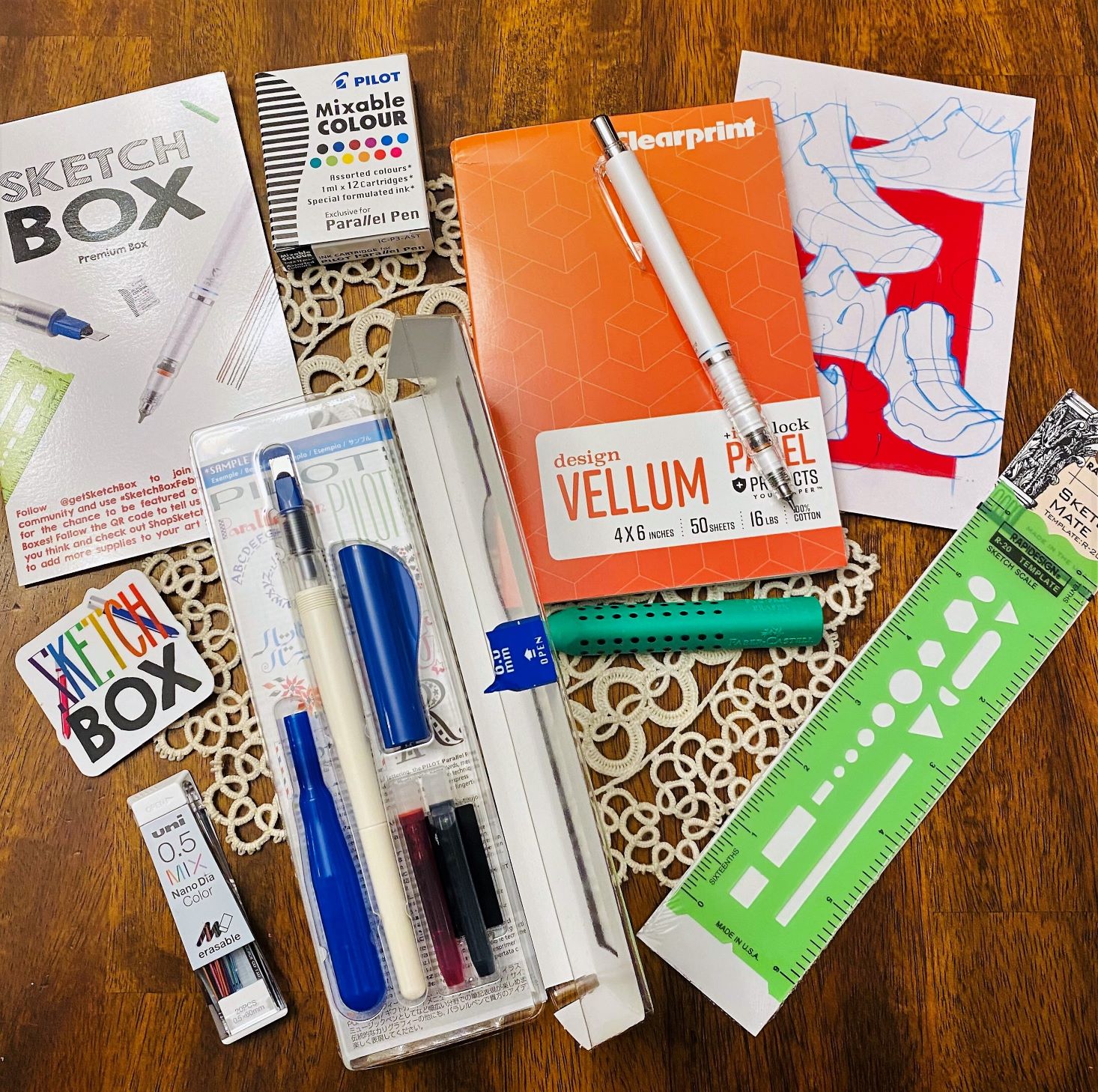 SketchBox Subscription Box February 2022 Review + Coupon