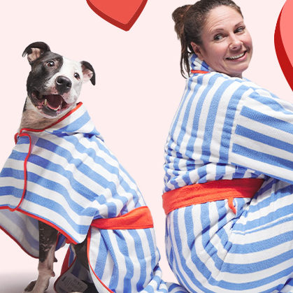 BarkBox + Super Chewer Coupon: Get Matching Robes for You and Your Pup With Multi-Month Subscription