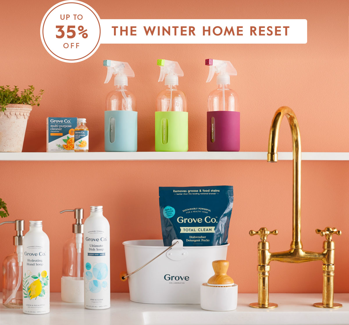 Grove Collaborative Winter Home Reset Sale: Save Up To 35% Off
