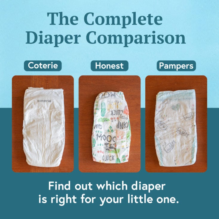 Coterie vs. Honest Brand vs. Pampers Pure Which Diapers Are Best? MSA